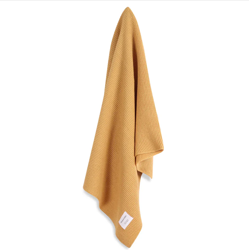 Κουβέρτα Αγκαλιάς Organic Yellow 70x90εκ. - Image 2