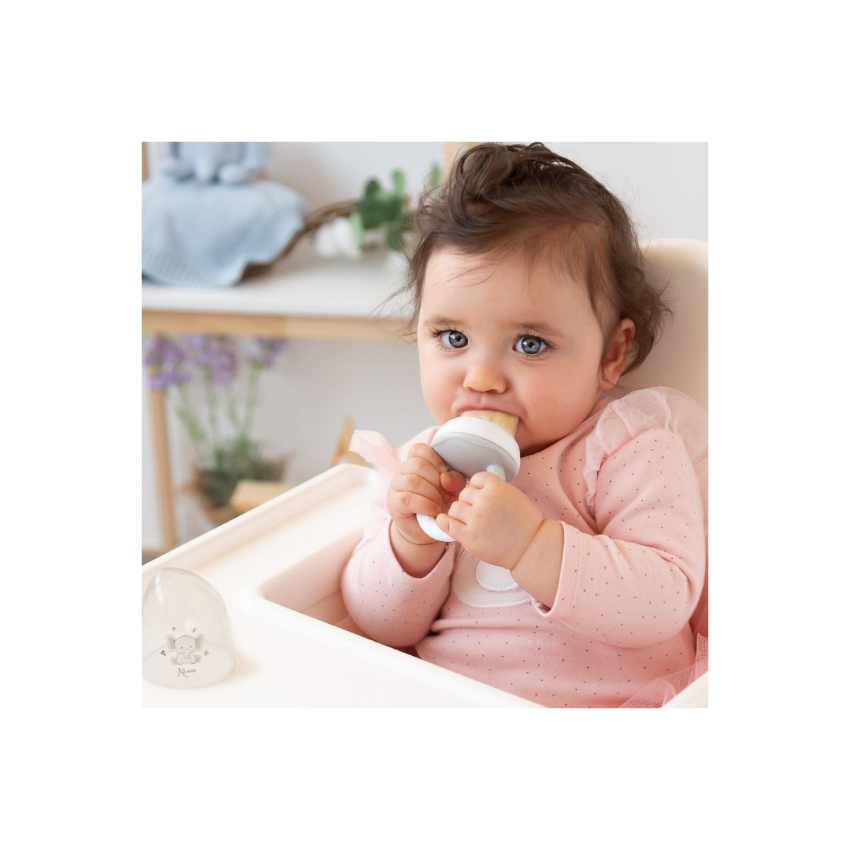 Τροφοδότης Φαγητού Σιλικόνης Little Elephant 6m+ - Image 3