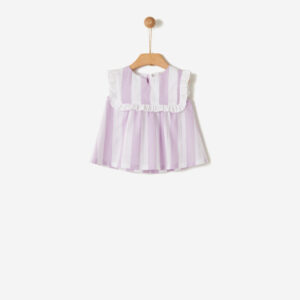 YELL-OH! Φόρεμα Ριγέ με Ύφανση Orchid Blossom 41080464011