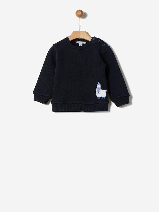 Yell Oh! Παιδική Μπλούζα Φούτερ Μαύρο Μουλινε Lamma 41181206032