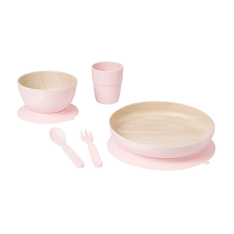 Σετ Φαγητού "Nordic Pink" 6+Μ | 5τμχ. 50542