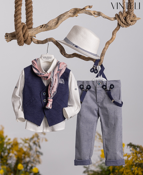 Βαπτιστικό Σετ Ρούχα Vinteli 5202