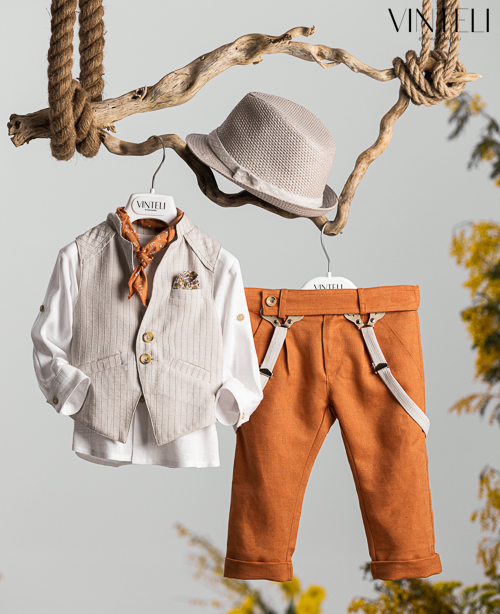 Βαπτιστικό Σετ Ρούχα Vinteli 5203