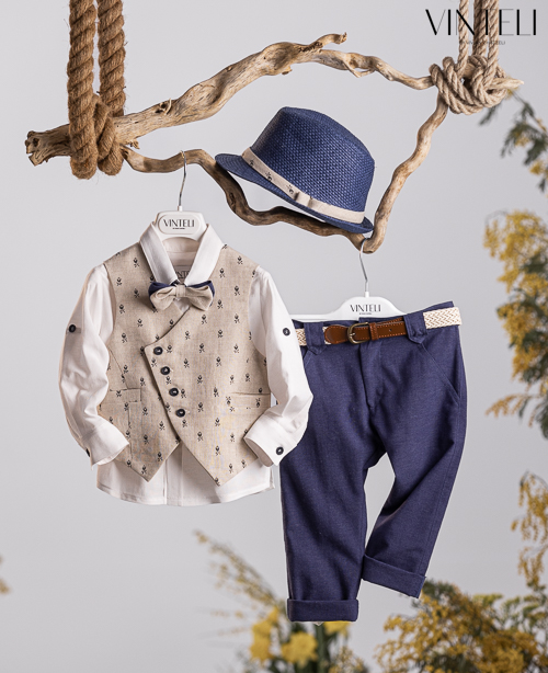 Βαπτιστικό Σετ Ρούχα Vinteli 5208