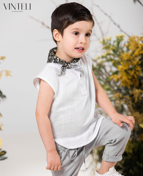 Βαπτιστικό Σετ Ρούχα Vinteli 5217