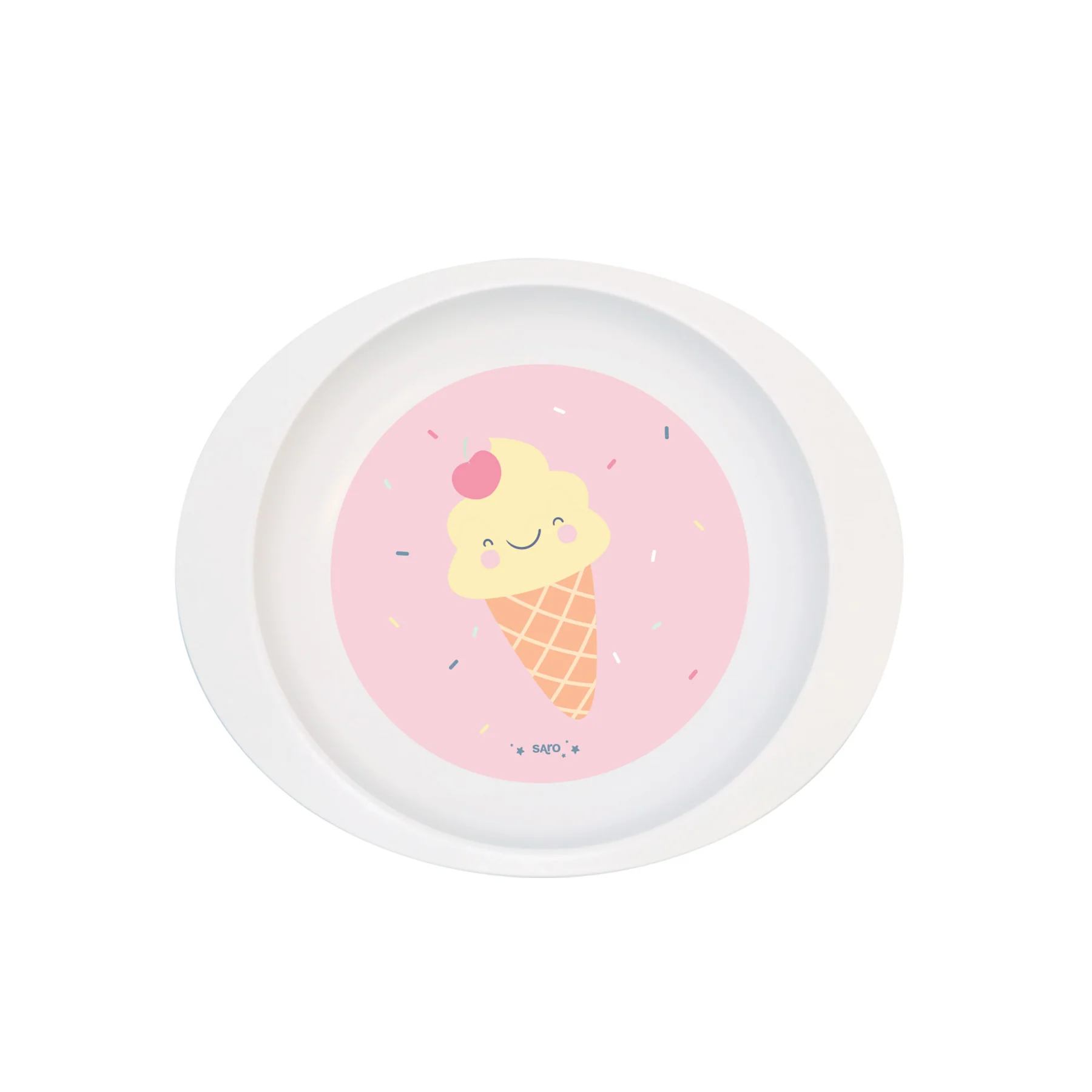 Σετ Φαγητού 5τμχ Ice Cream 6+Μ Saro - Image 3