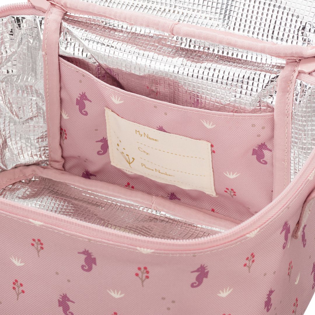 Fresk: Ισοθερμική τσάντα φαγητού μεγάλη 15x23x18cm από ανακυκλωμένα μπουκάλια PET - Seahorse FR-FB910-16 - Image 4