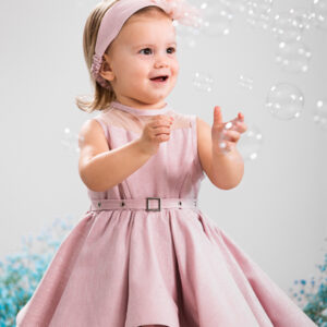 Βαπτιστικό Φόρεμα Vinteli 6205 Ροζ