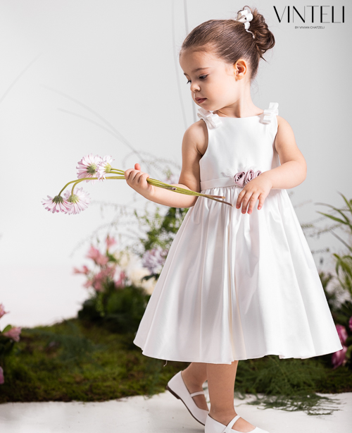Βαπτιστικό Φόρεμα Vinteli 6218 Ιβουάρ