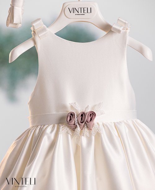 Βαπτιστικό Φόρεμα Vinteli 6218 Ιβουάρ - Image 5