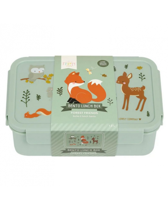 A little lovely company Δοχείο φαγητού Bento Lunch box Forest Friends BBFFMI66 - Image 3