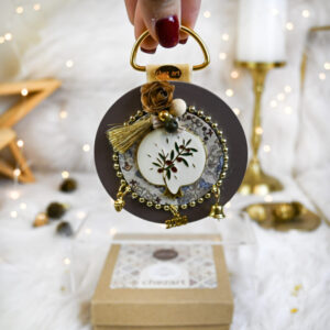 Γούρι Με Ρόδι – Καφέ