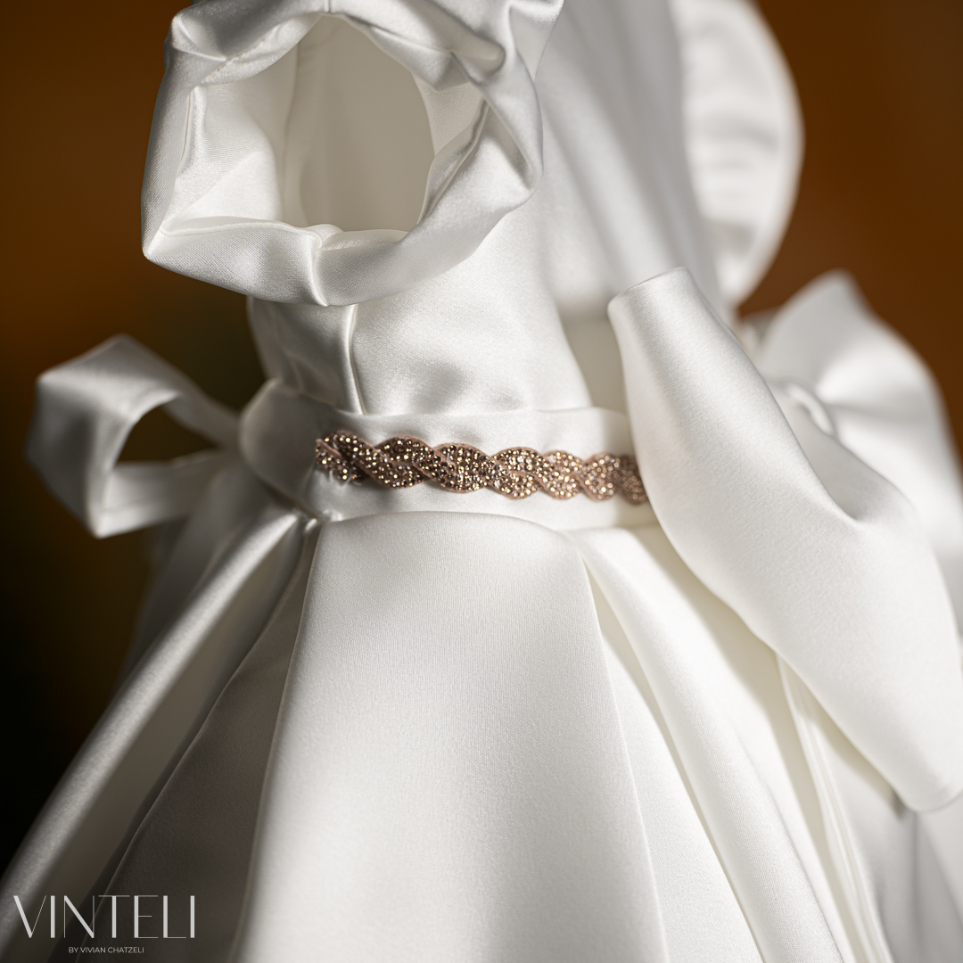 Vinteli - Βαπτιστικό Φόρεμα (8401) - Image 3