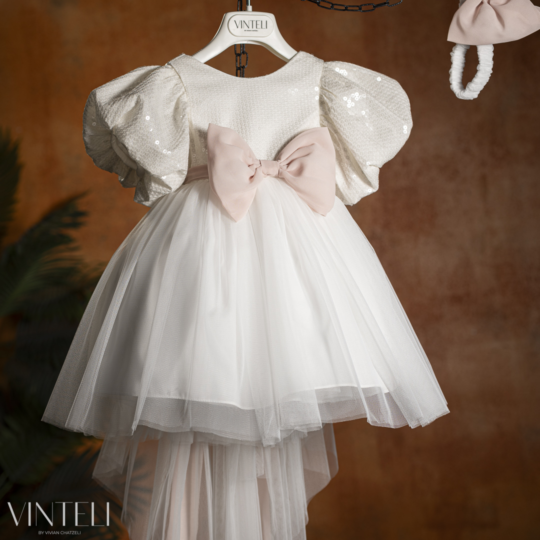 Vinteli – Βαπτιστικό Φόρεμα (8402) - Image 3