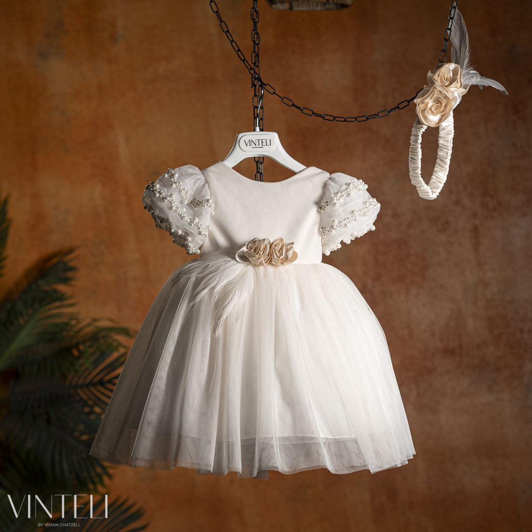 Vinteli – Βαπτιστικό Φόρεμα (8404)