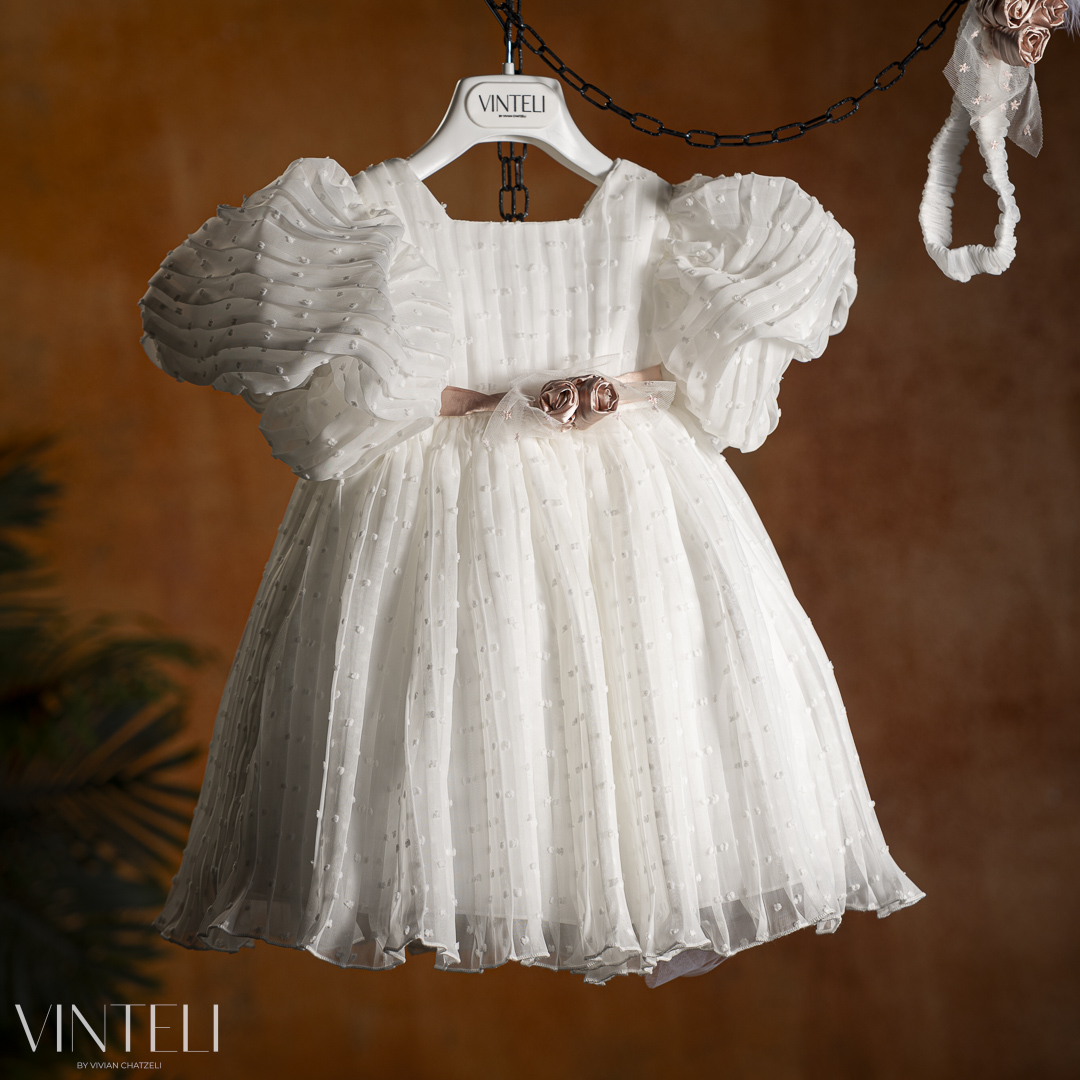 Vinteli – Βαπτιστικό Φόρεμα (8405)
