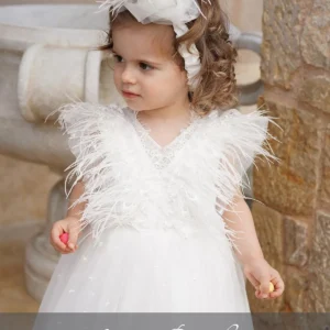 Stova Bambini Βαπτιστικό Φόρεμα SS26 G14