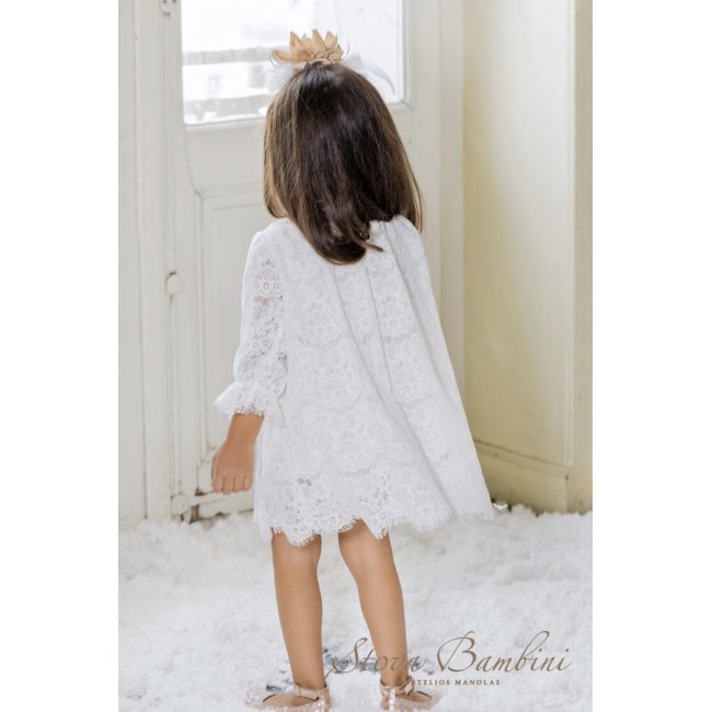 Stova Bambini Boho Φόρεμα Βάπτισης AW20/21 G6 - Image 4