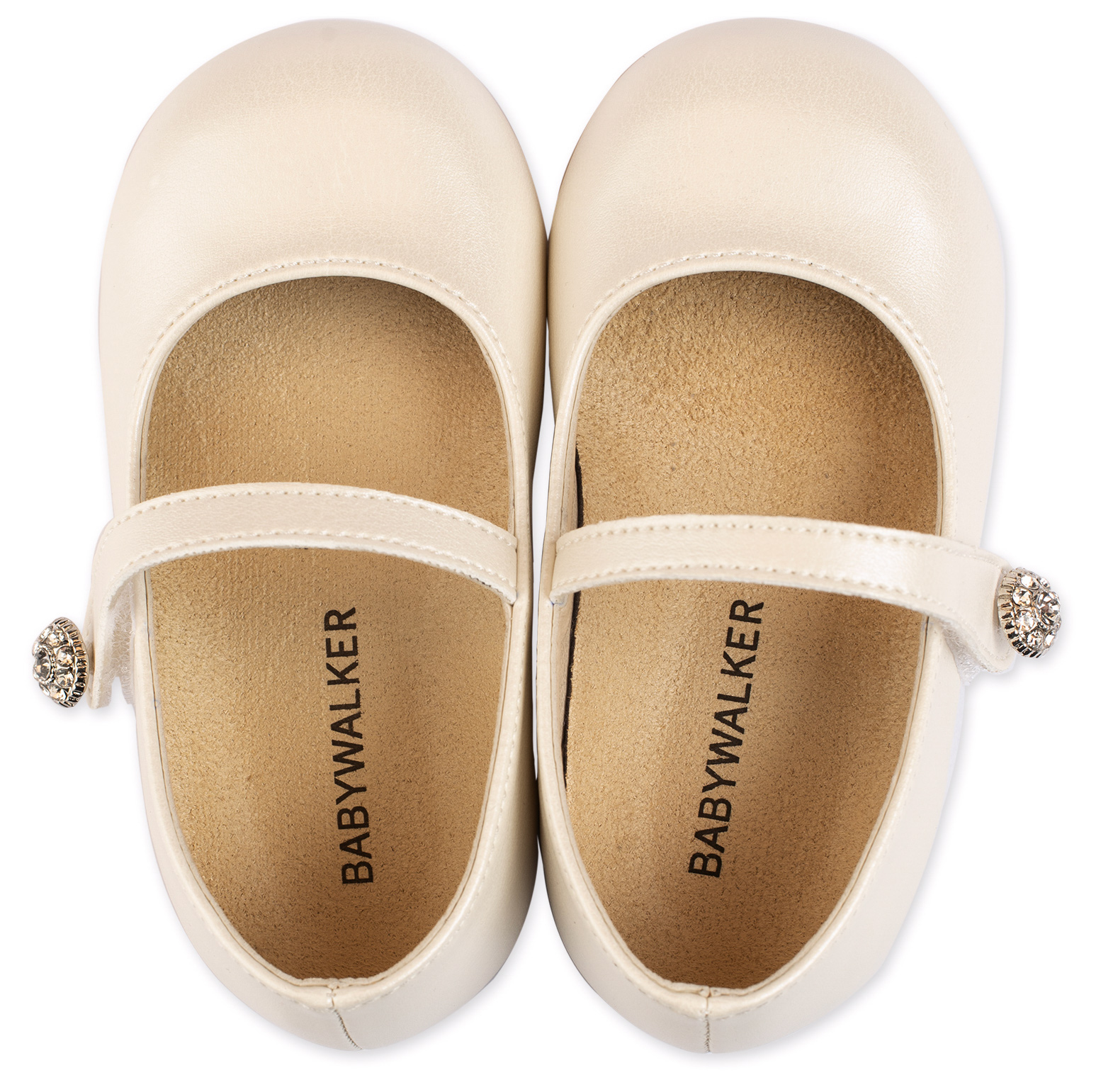 Γοβάκι Μονή Μπαρέτα με Στρασένιο Κουμπάκι BS3502 - Image 2