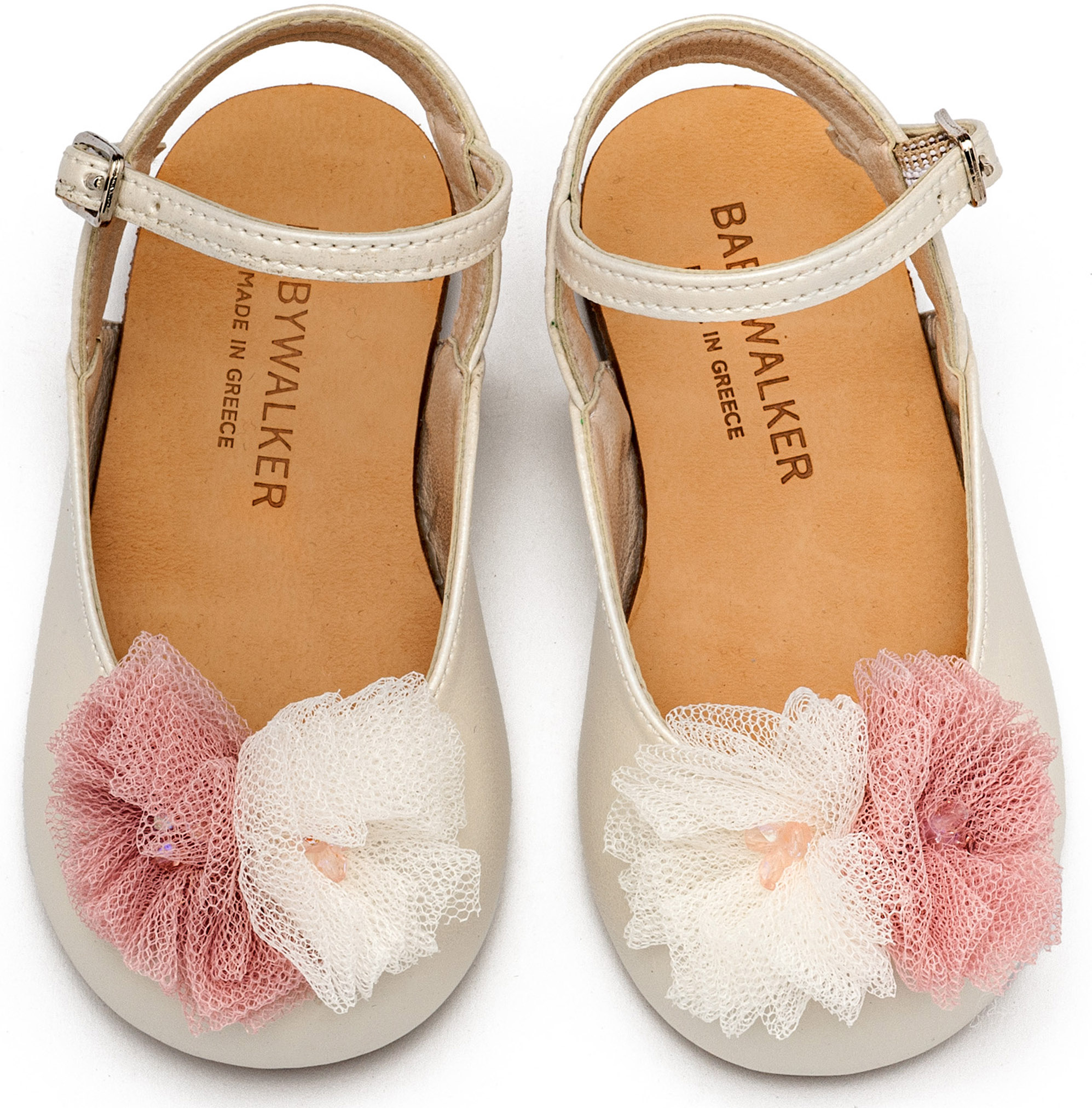 Γαλλικό Σαμπό με Διακοσμητικό απο Τούλι BS3597 Εκρού - Image 2