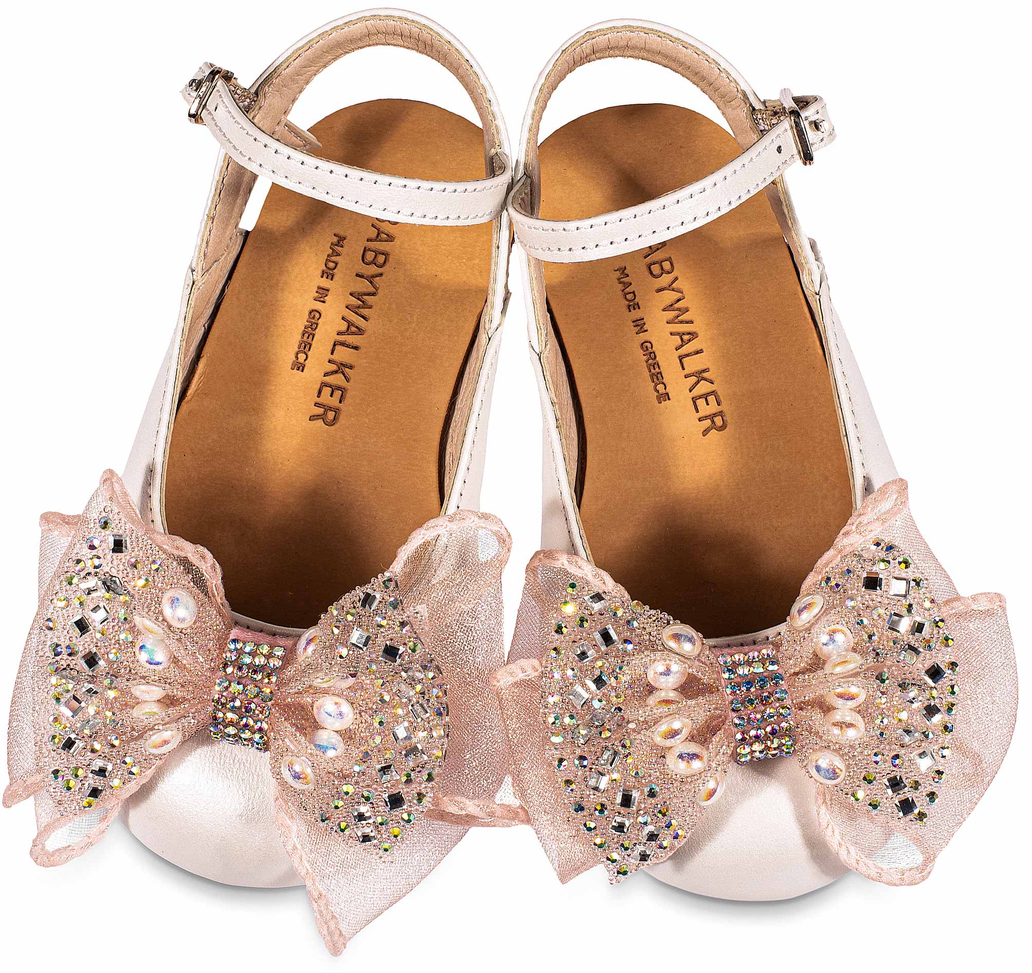 Γαλλικό Σαμπό με Φιόγκο Οργάντζας και Στρας BW4828 - Image 2