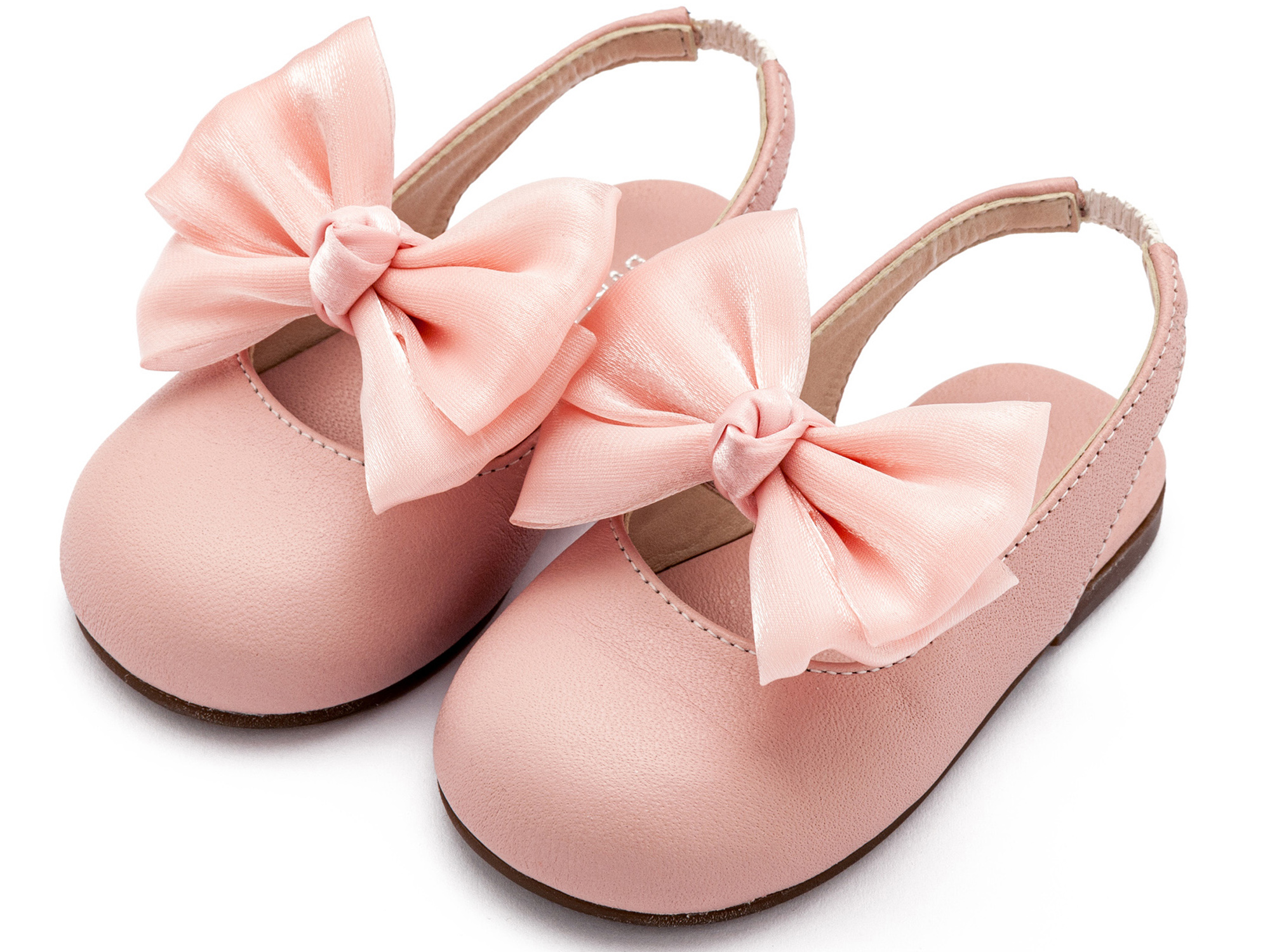 Γαλλικό Σαμπό με Φιόγκο Chiffon BW4852 Ροζ - Image 3