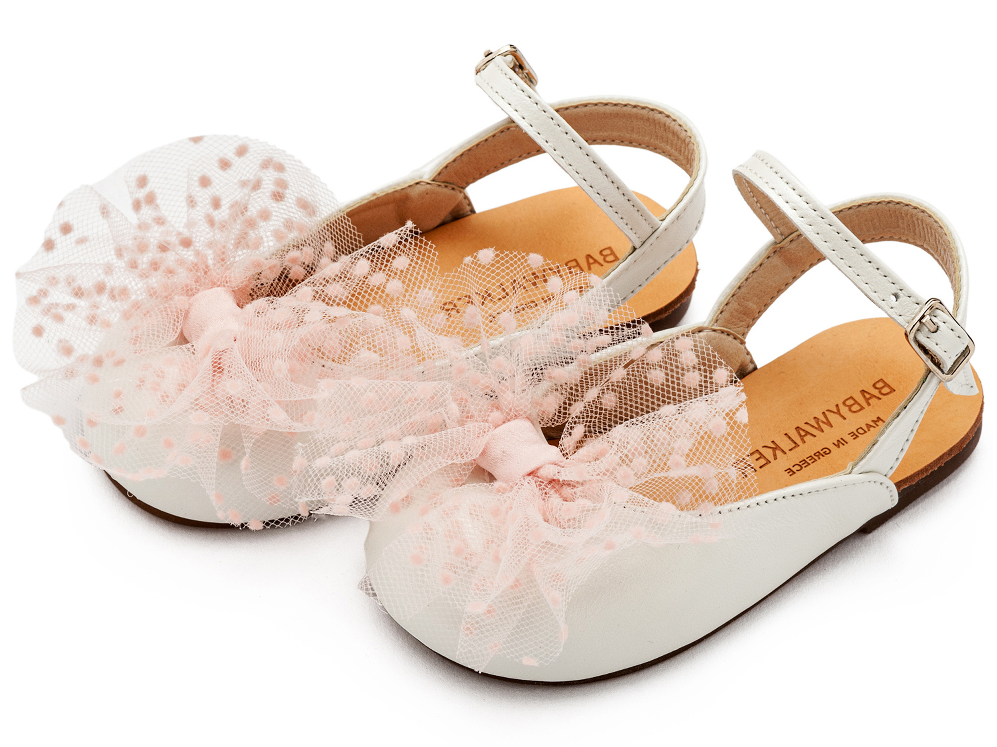 Γαλλικό Σαμπό με Χειροποίητο Τούλινο Φιόγκο BW485 - Image 3