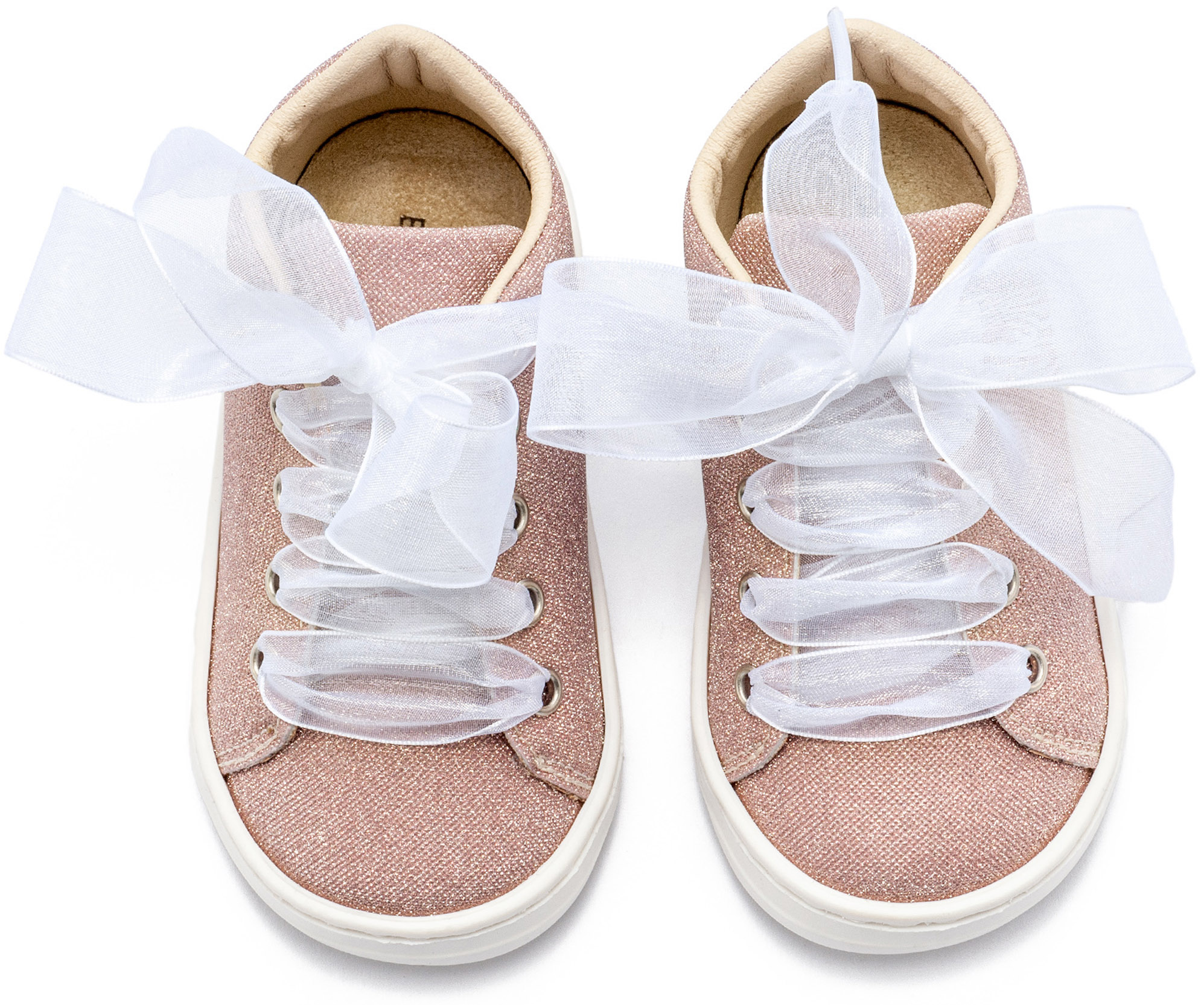 Sneaker απο Ύφασμα και Δέσιμο Κορδέλα BW4864 Ροζ - Image 2