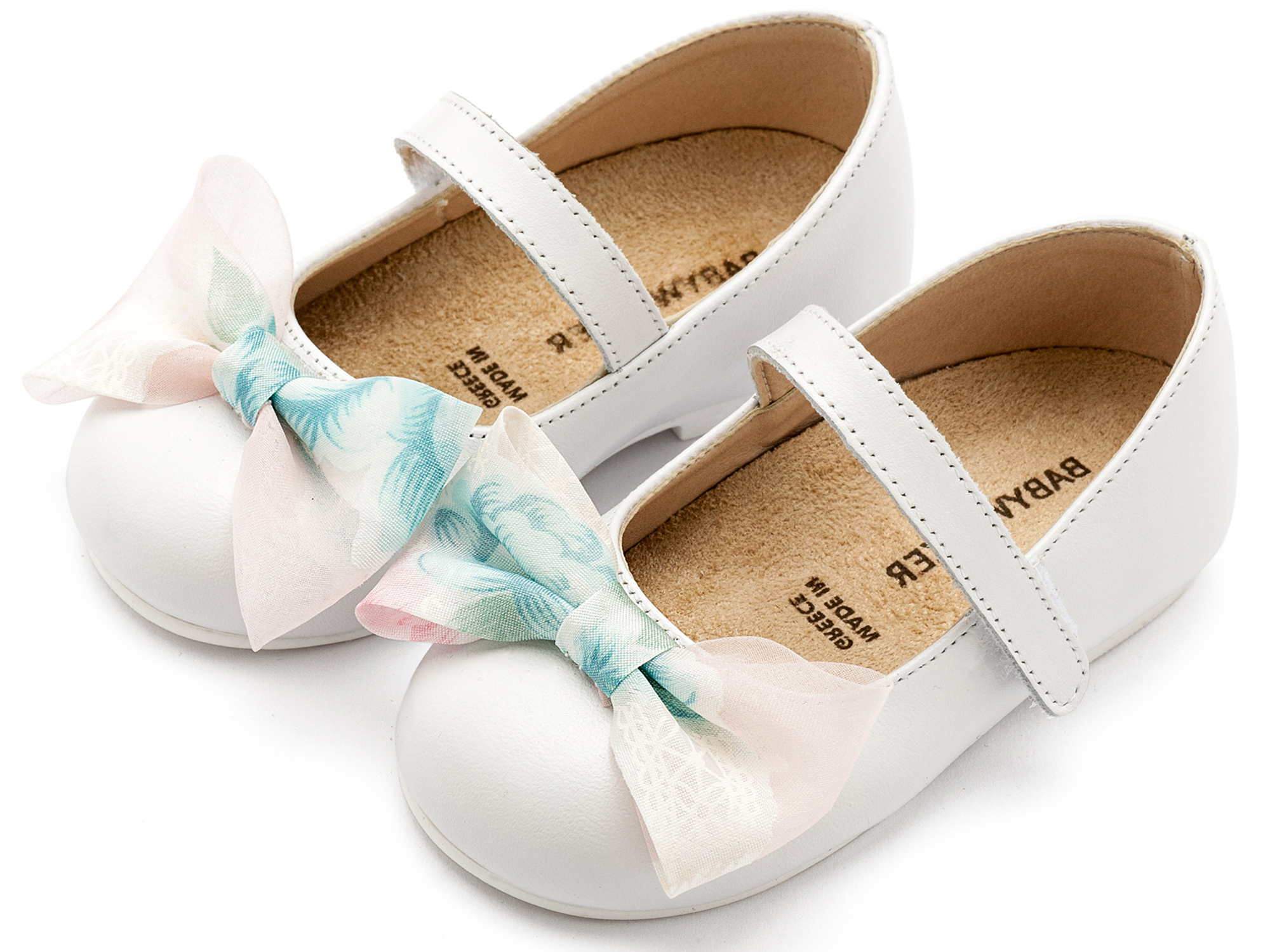 Γοβάκι Μονή Μπαρέτα Χρατς με Φιογκάκι BW4865 Φλοράλ - Image 3