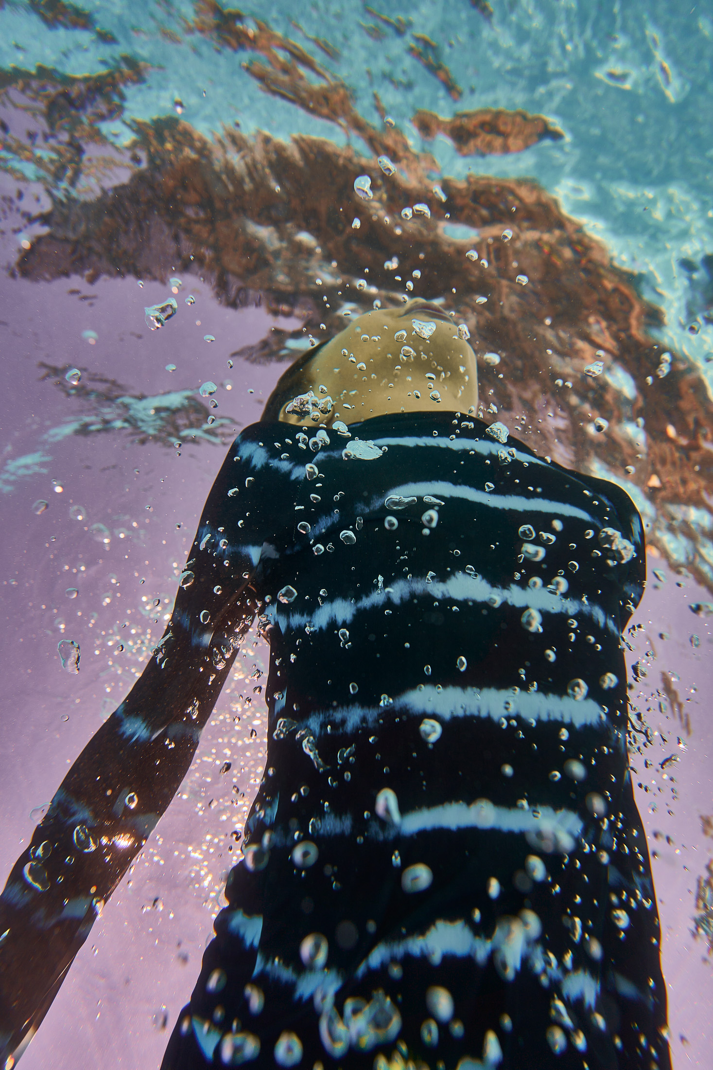 Electric Waves Ολόσωμο κοντομάνικο μαγιό / Two in a castle T6486 - Image 2