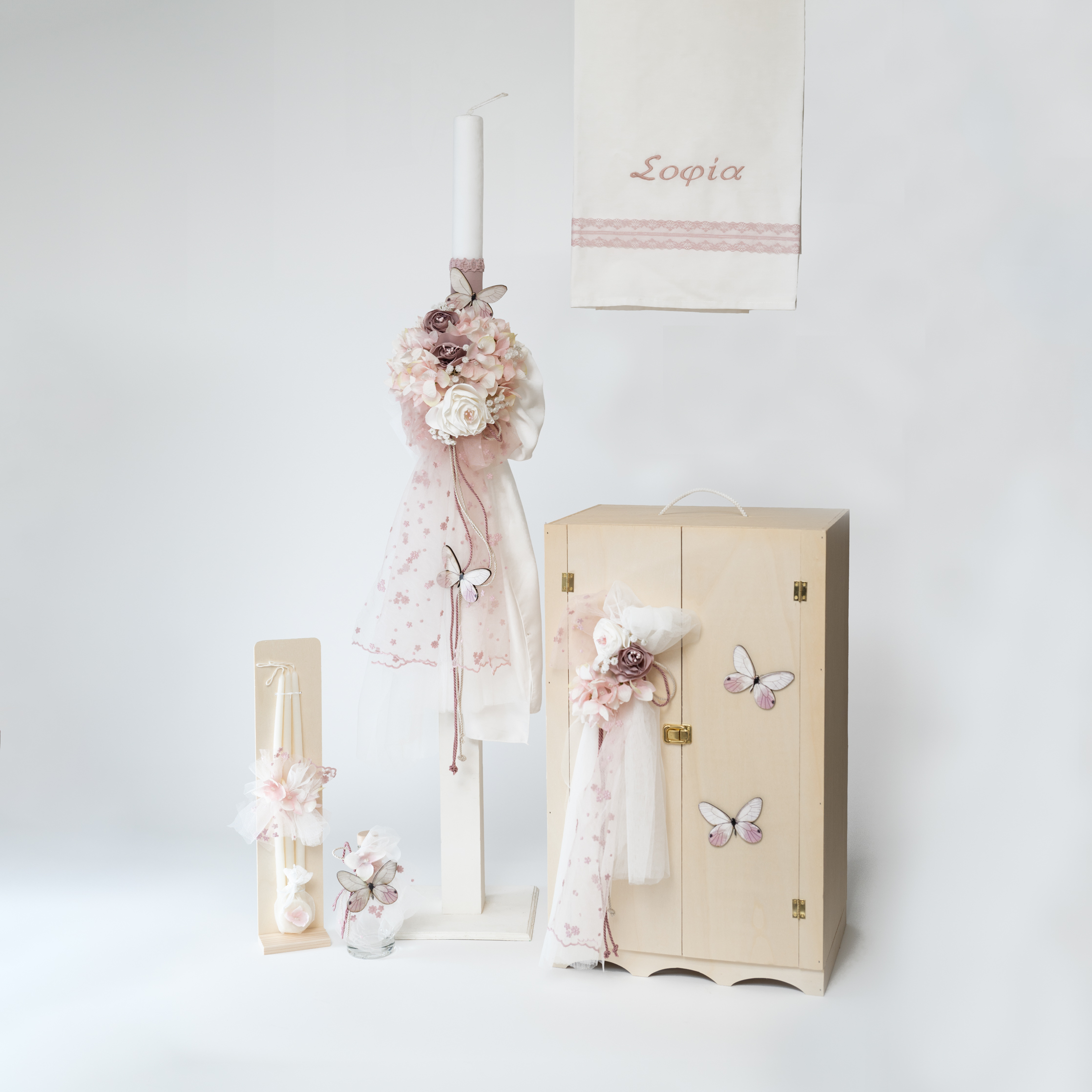 Βαπτιστικό σετ κορίτσι T415-1066