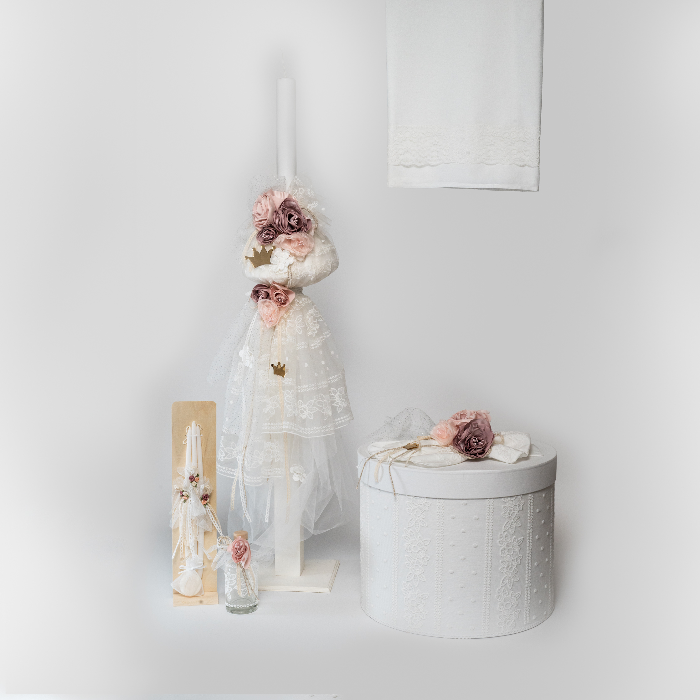 Βαπτιστικό σετ κορίτσι T414-1049