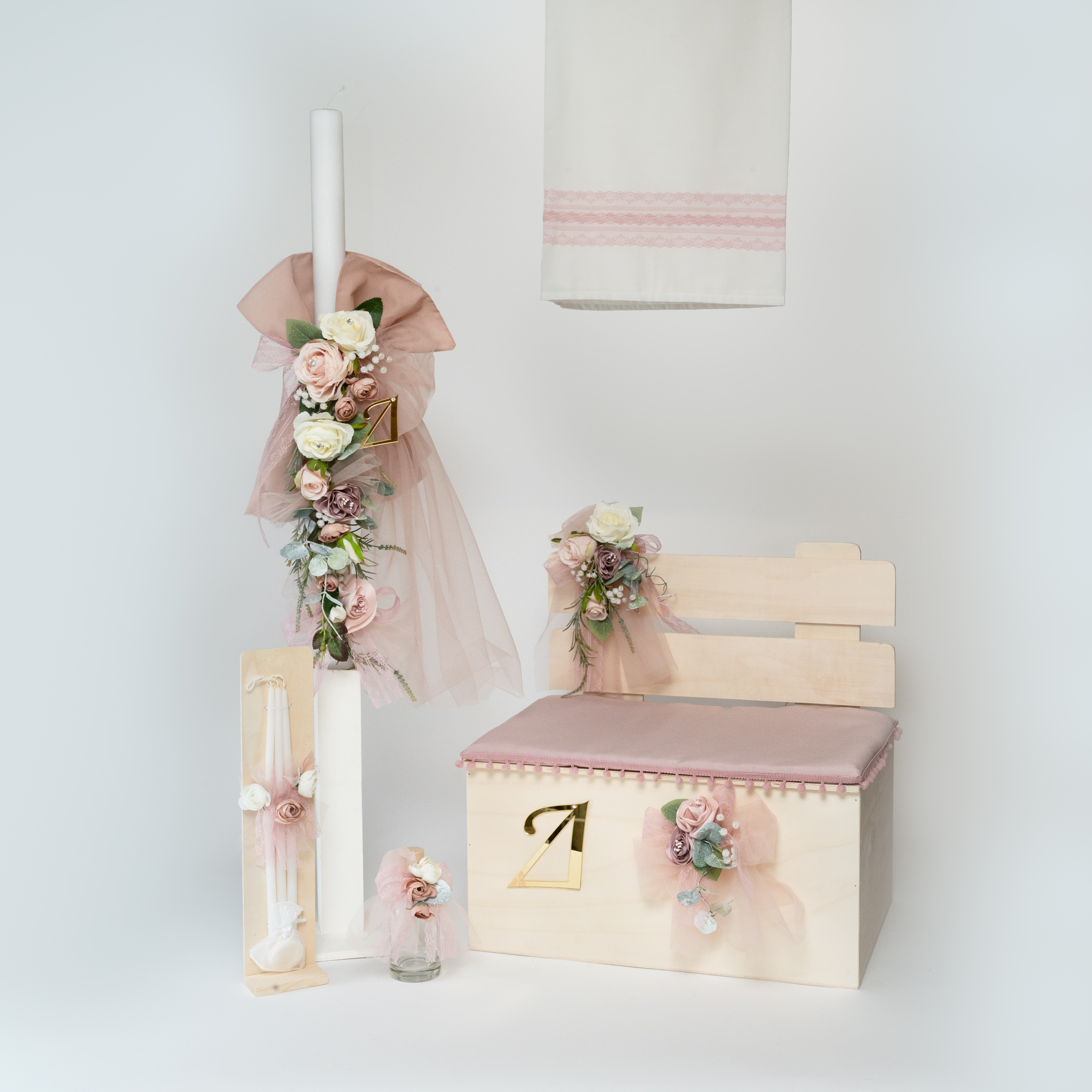 Βαπτιστικό σετ κορίτσι T418-1063