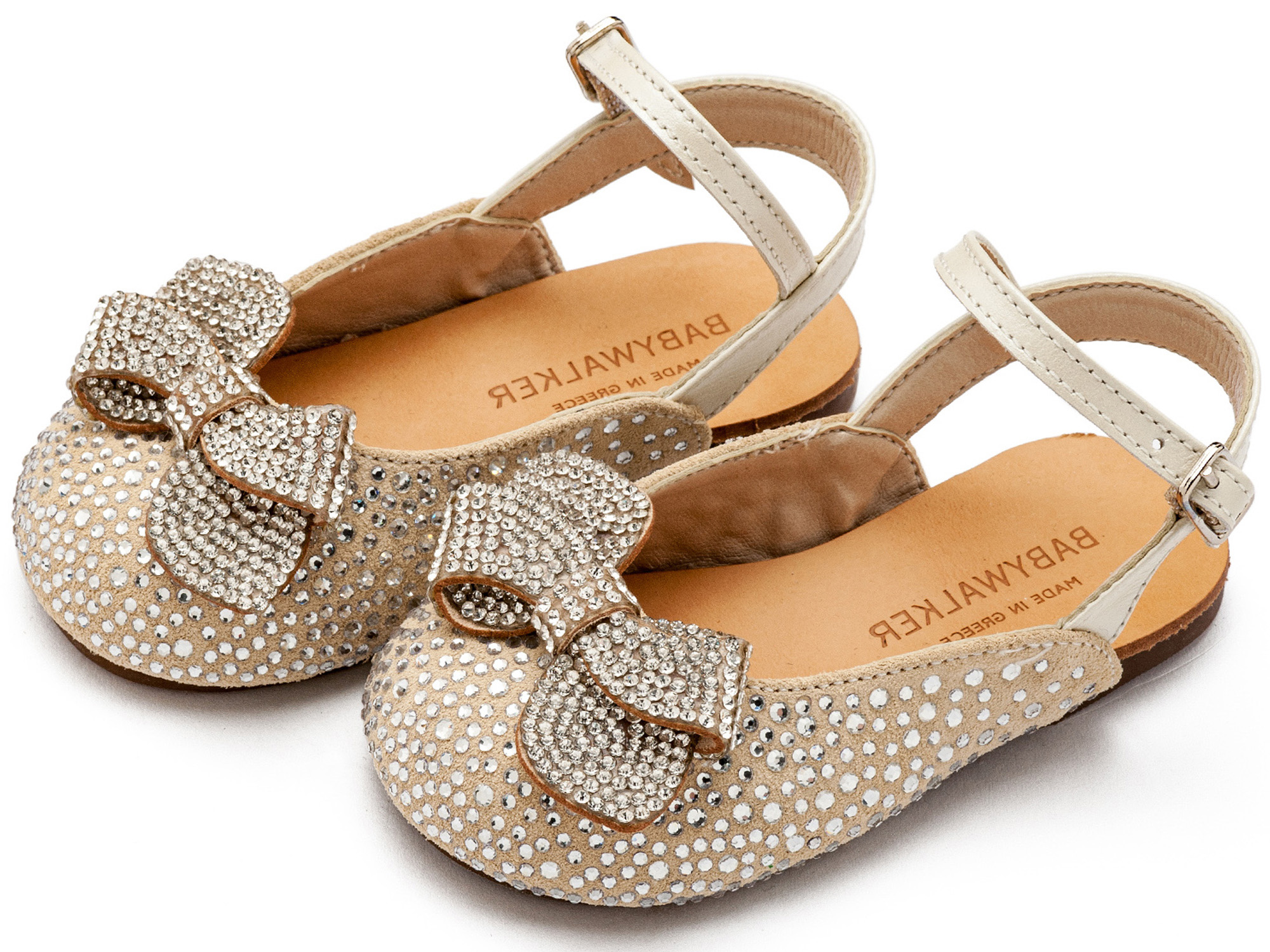 Σαμπό Διακοσμημένο Ολόγυρα με Στρας και Φιόγκο EXC5868-IVORY - Image 3