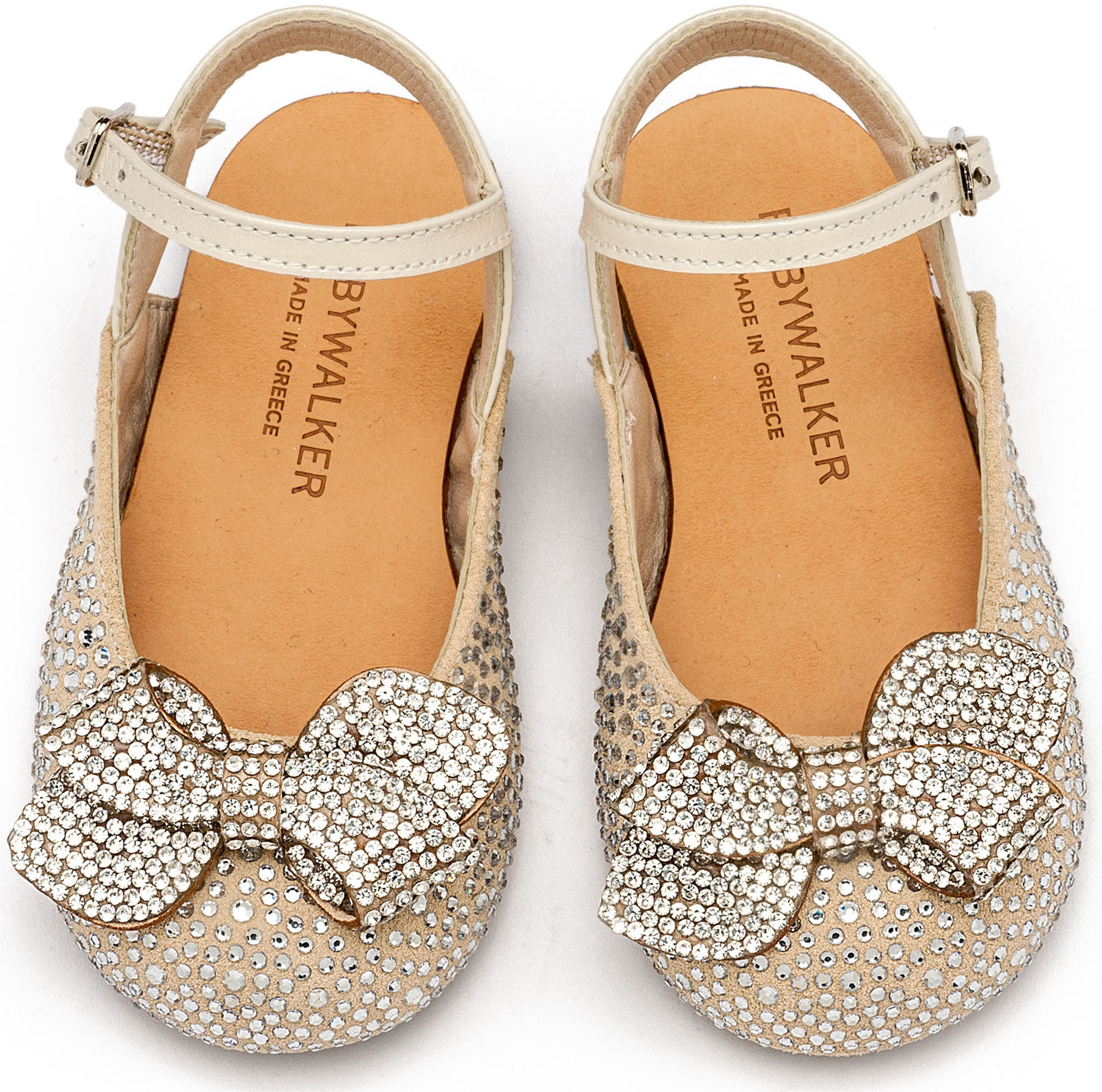 Σαμπό Διακοσμημένο Ολόγυρα με Στρας και Φιόγκο EXC5868-IVORY - Image 2