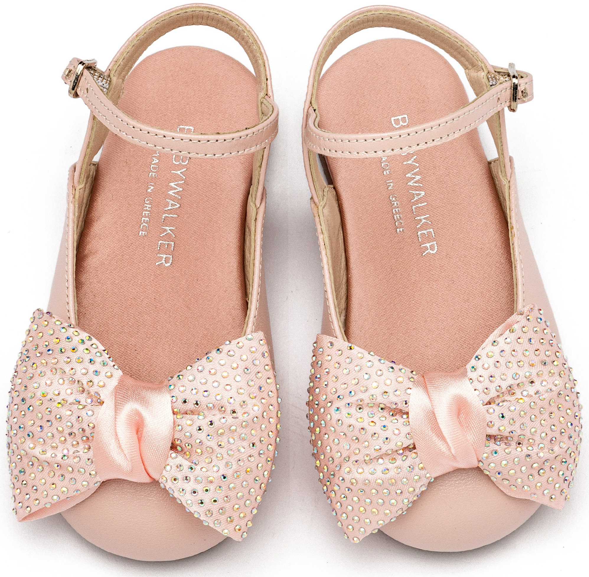 Γαλλικό Σαμπό με Μεγάλο Φιόγκο Στρας EXC5869 Ροζ - Image 2