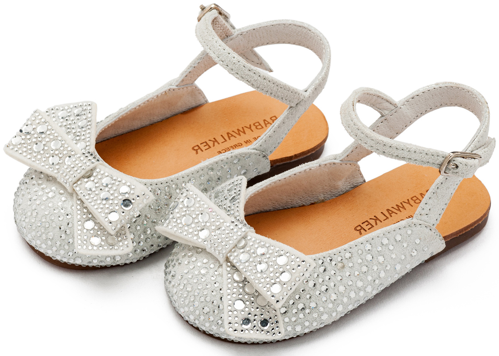 Σαμπό Διακοσμημένο Ολόγυρα με Στρας και Φιόγκο EXC5872-WHITE - Image 3