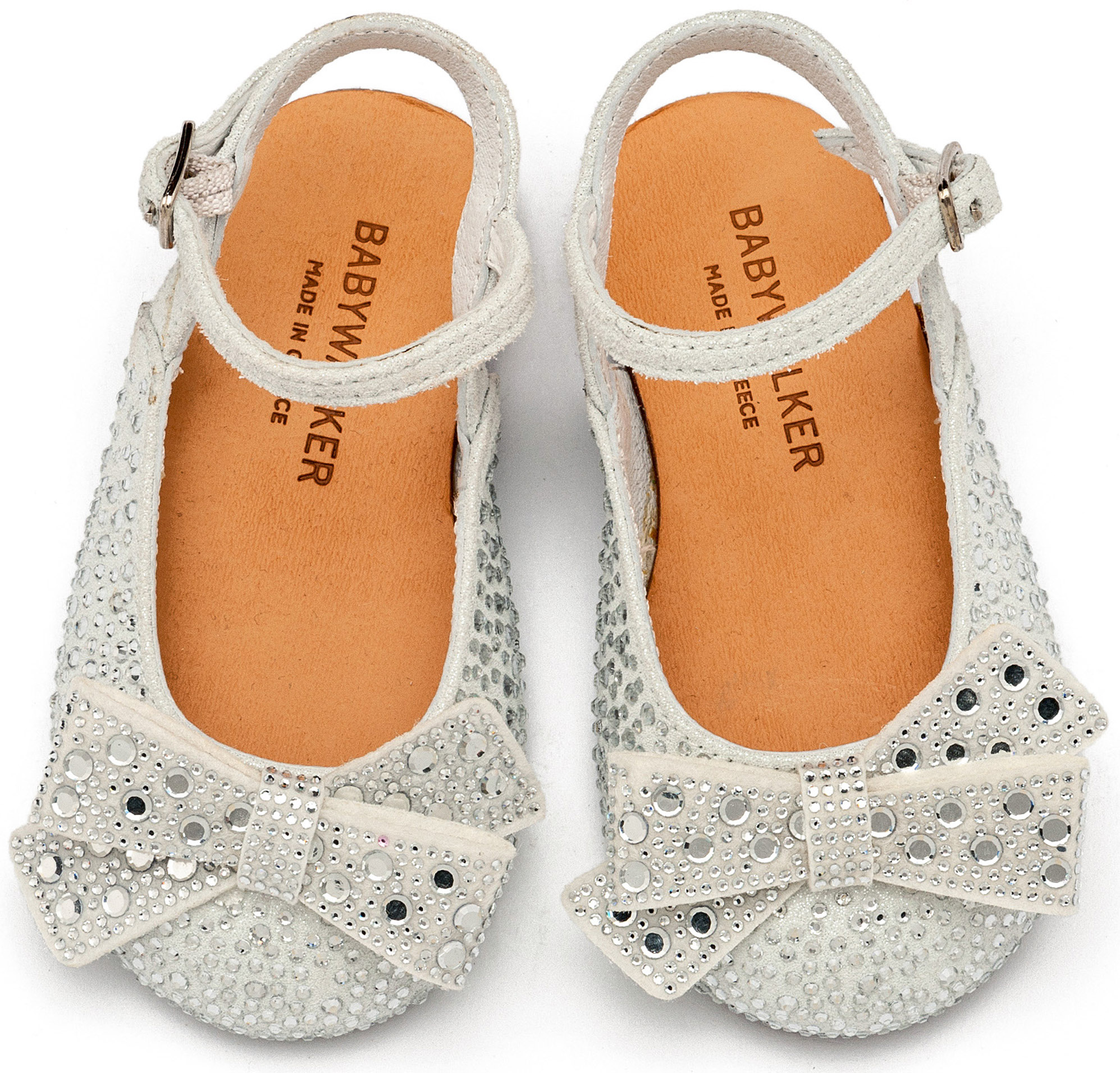 Σαμπό Διακοσμημένο Ολόγυρα με Στρας και Φιόγκο EXC5872-WHITE - Image 2