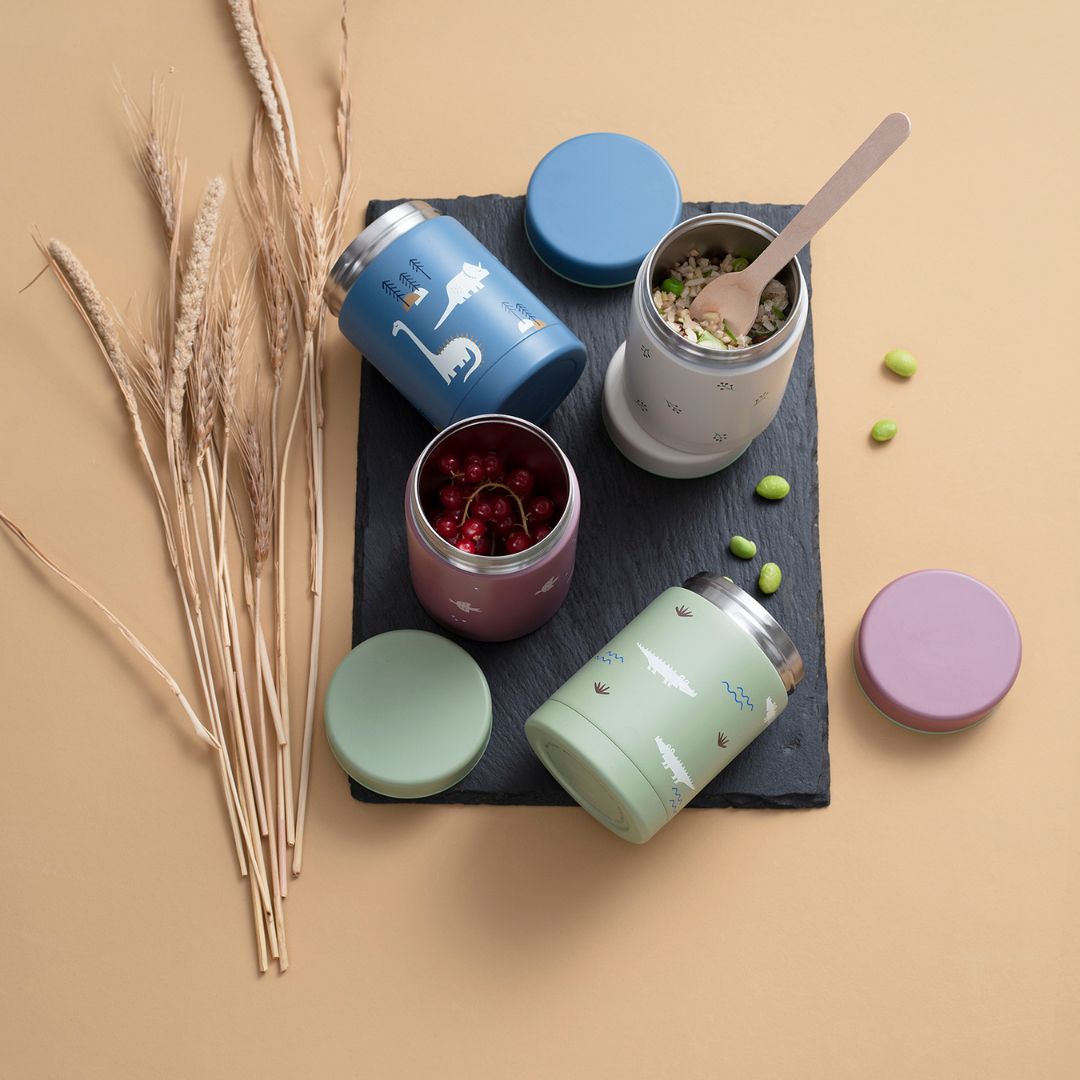 Fresk: Θερμός φαγητού με διπλό τοίχωμα από ανοξείδωτο ατσάλι 300ml - Deer Amber Brown FR-FD100-34 - Image 2