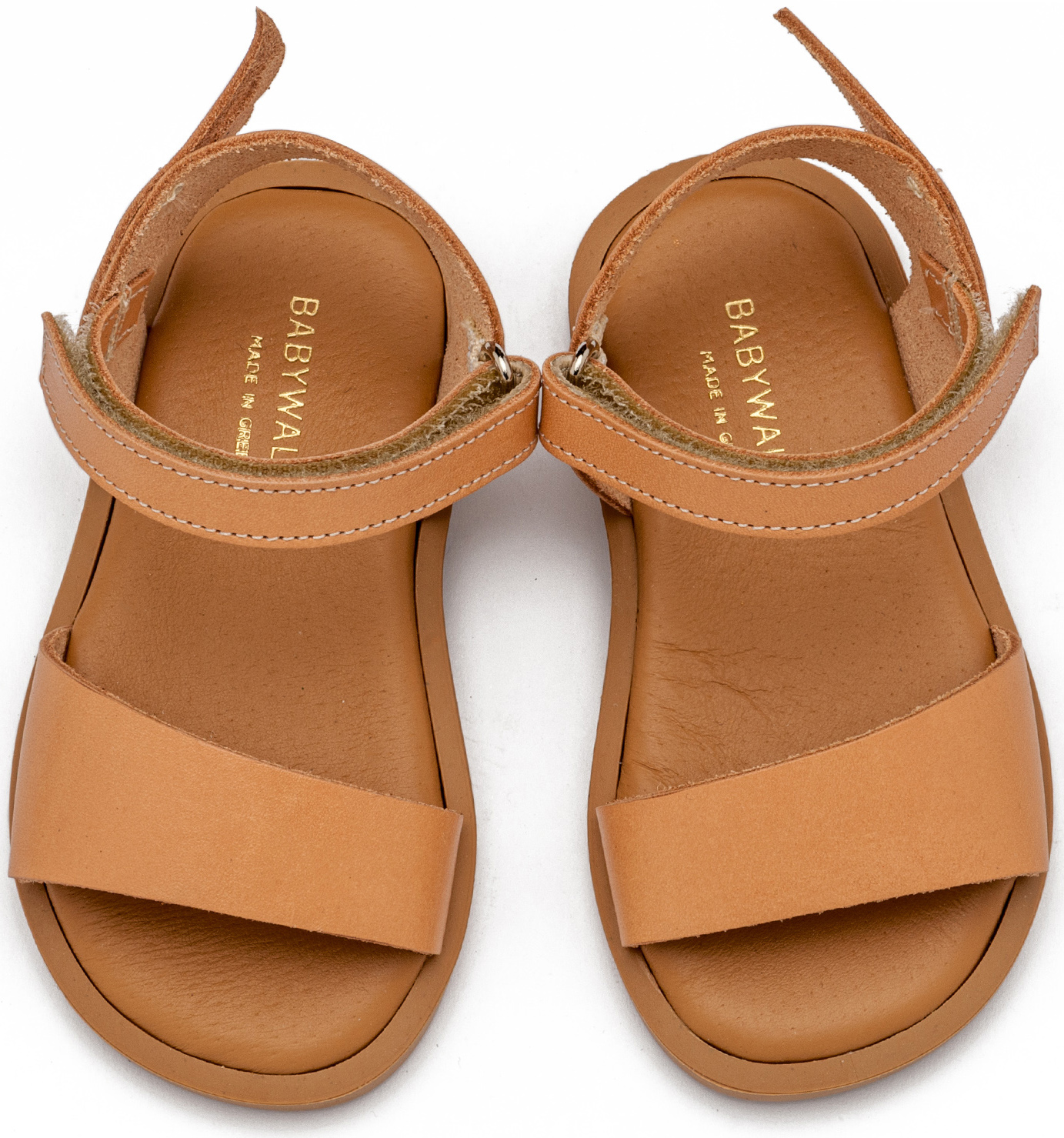 Δερμάτινο Σανδάλι GR0106 Natural - Image 3