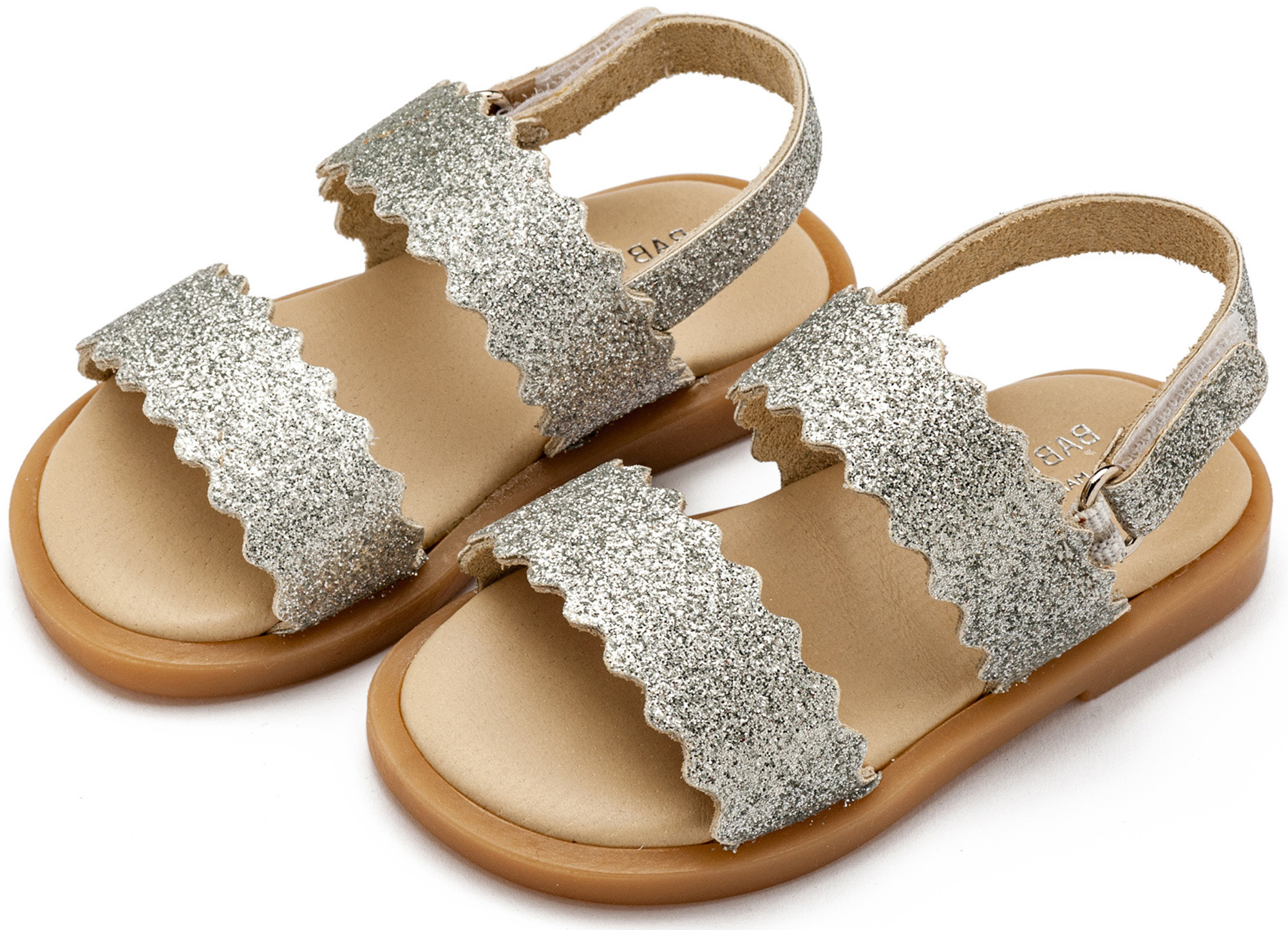 Δερμάτινο Σανδάλι GR0108 Silver - Image 2