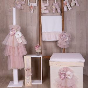 Loukia Σετ Βάπτισης Λουλούδια E601