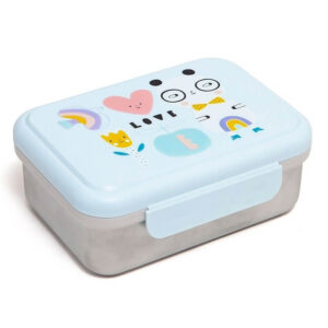 Petit Monkey Ανοξείδωτο Φαγητοδοχείο Petit Monkey Panda Love LB26