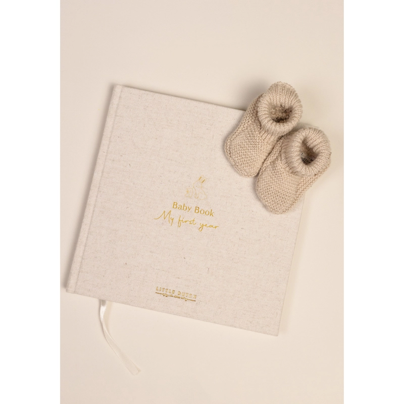 Το πρώτο μου βιβλίο αναμνήσεων Baby Bunny FSC – Little Dutch - Image 2