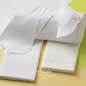 Lina Baby Σετ Λαδόπανο LB-1465 Nervir Ivory