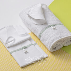 Lina Baby Σετ Λαδόπανο Lucas LB-1498 White