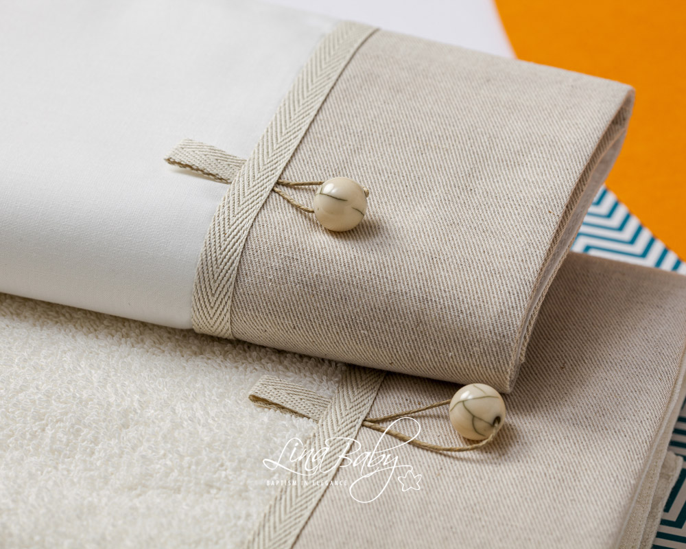 Lina Baby Σετ Λαδόπανο LB-1501 Albert Ivory