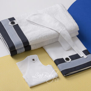 Lina Baby Σετ Λαδόπανο LB-1505 Captain Hook White