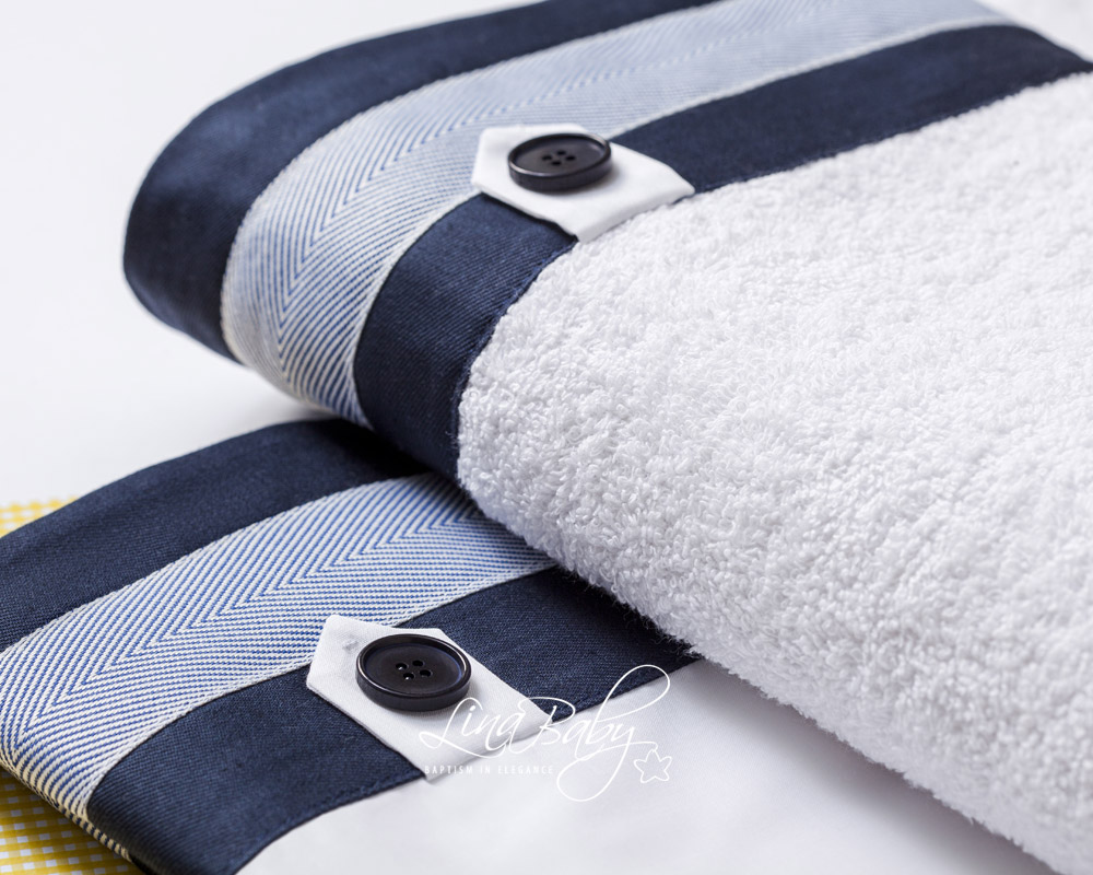 Lina Baby Σετ Λαδόπανο LB-1505 Captain Hook White - Image 2