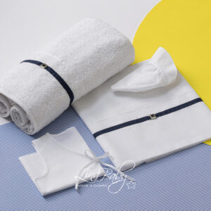 Lina Baby Σετ Λαδόπανο LB-1524 Alonso White Blue